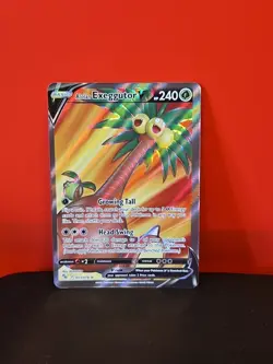 Alolan Exeggutor v Full Art Holo Card 071/078 Pokemon Go - Image 1
