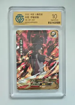 Uchiha Itachi - KaYou Naruto TCG CCG Trading Card NR-BP-007 CangKa 9.5 GemMint ! - Image 1