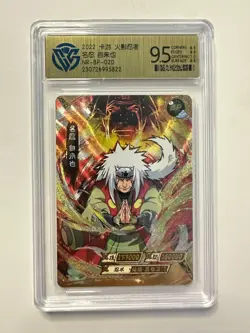 Jiraiya - KaYou Naruto TCG CCG Trading Card SSP NR-BP-020 CangKa 9.5 Gem Mint a - Image 1