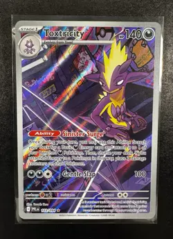 Pokemon TCG Toxtricity Illustration Rare (103/094) Phantasmal Flames Near Mint - Image 1