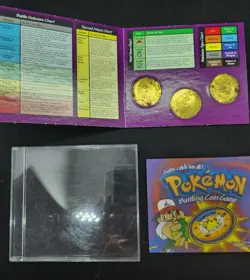 Hasbro Pokemon Battling Coin Game 1999 Holographic Butterfree Pidgeot Rattata - Image 3