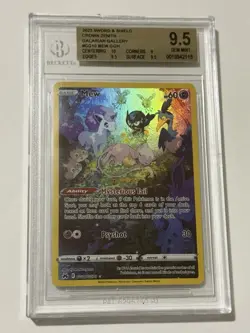 Mew GG10/GG70 Pokemon Crown Zenith: Galarian Gallery Holo BGS 9.5 GEM MINT - Image 1