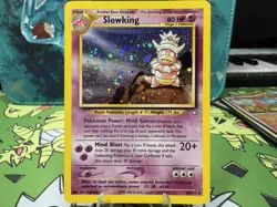 Pokemon TCG Slowking Neo Genesis Holo Rare Card 14/111 - Image 2