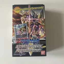 Digimon RagnaLoardmon Starter Deck inc 6 BONUS Tamer Cards ST-13 English - Image 1