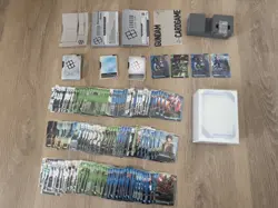 🔥Gundam TCG Ver. Beta COMPLETE Box *Opened* (English) ALL CARDS - 4 LR - Image 1