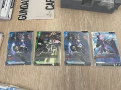 🔥Gundam TCG Ver. Beta COMPLETE Box *Opened* (English) ALL CARDS - 4 LR - Image 4
