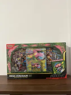 Pokemon TCG Mega Venusaur ex Premium Collection Box Set New Sealed - IN HAND - Image 1