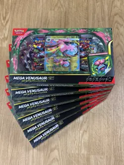 x6 Pokemon TCG Mega Venusaur ex Premium Collection Box Set | All New & Sealed - Image 1