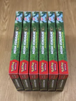 x6 Pokemon TCG Mega Venusaur ex Premium Collection Box Set | All New & Sealed - Image 5