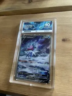 Pokemon TCG - graded Ace 10 Suicune V GG38/GG70 Crown Zenith *PERFECT SUBGRADES* - Image 3