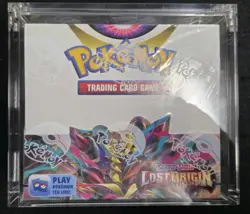 Pokemon Sword & Shield: Lost Origins Sealed Booster With Acrylic Case - Image 1
