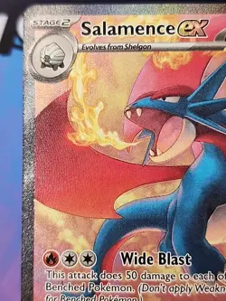 Pokemon TCG Scarlet & Violet Journey Together Salamence Ex #187/159 - Image 2