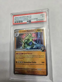 Rockets Tyranitar Pokemon Center Exclusive - Creased - Image 1