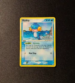 Pokemon EX CRYSTAL GUARDIANS - #57/100 Mudkip - Reverse Holo - ENG - Near Mint - Image 3