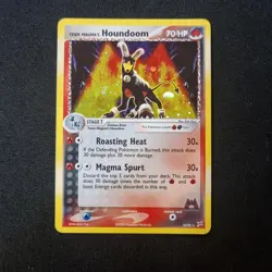 Team Magma's Houndoom 10/95 Team Magma vs Team Aqua Holo Pokemon TCG - NM - Image 1