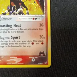 Team Magma's Houndoom 10/95 Team Magma vs Team Aqua Holo Pokemon TCG - NM - Image 5