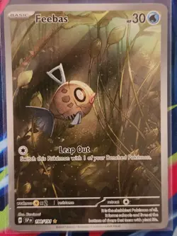 Feebas 2024 Pokemon Surging Sparks 198/191 Illustration Rare - Image 1