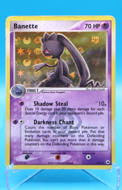 Pokemon Card Banette 1/101 Holo EX Hidden Legends Holo Rare - Image 1