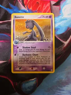 Pokemon Banette Hidden Legends Holo Rare Card 1/101 NM Condition - Image 1