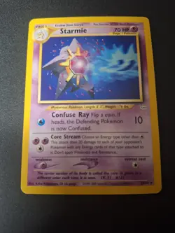 Pokemon TCG Neo Revelation Starmie Card 25/64 Non-Holo Rare - Image 1