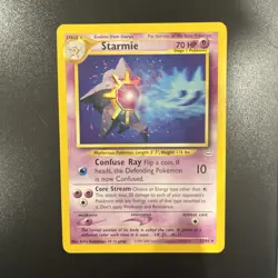 Pokemon TCG Neo Revelation Starmie Card 25/64 Non-Holo Rare LP - Image 1
