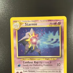 Pokemon TCG Neo Revelation Starmie Card 25/64 Non-Holo Rare LP - Image 2