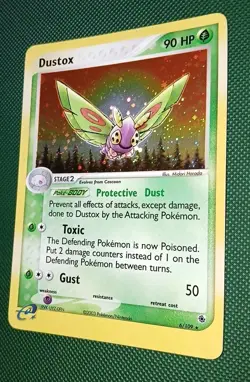 Dustox Holo Rare 6/109 Pokemon ex Ruby Sapphire Card 2003 TCG Unplayed 🤩 NM - Image 2