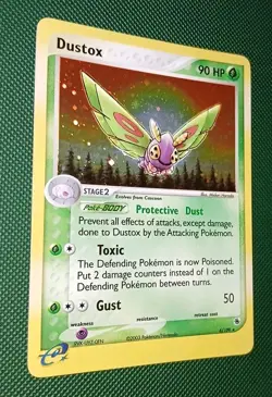 Dustox Holo Rare 6/109 Pokemon ex Ruby Sapphire Card 2003 TCG Unplayed 🤩 NM - Image 3