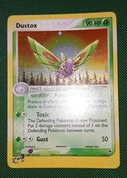 Dustox Holo Rare 6/109 Pokemon ex Ruby Sapphire Card 2003 TCG Unplayed 🤩 NM - Image 5