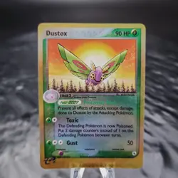 2003 Pokemon EX Dustox Reverse Holo Ruby & Sapphire 6/109 Stage 2 TCG Card - Image 1