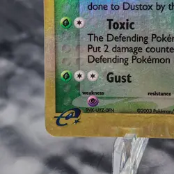 2003 Pokemon EX Dustox Reverse Holo Ruby & Sapphire 6/109 Stage 2 TCG Card - Image 4
