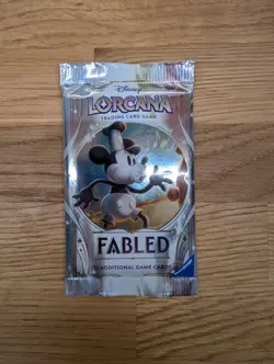 Disney Lorcana Fabled Booster Pack - Image 1