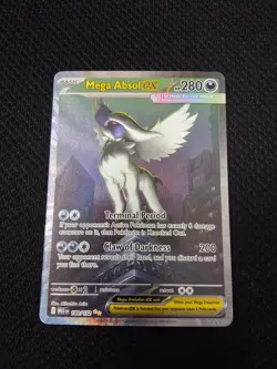 Pokemon Mega Absol ex 180/132 Mega Evolution SIR TCG Card - Image 1