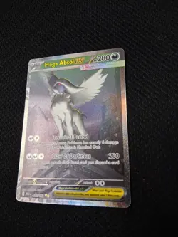 Pokemon Mega Absol ex 180/132 Mega Evolution SIR TCG Card - Image 3