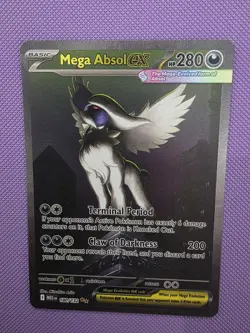 Pokemon TCG Mega Evolution Mega Absol EX SIR 180/132 NM PACK FRESH - Image 1