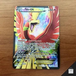 Ho-oh EX 119/124 Dragons Exalted Brazilian Pokemon TCG Holo Card Rare 2012 LP/NM - Image 1
