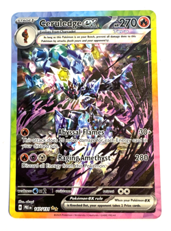 Pokemon TCG Ceruledge EX 147/131 Prismatic Evolutions Special Illustration - Image 1