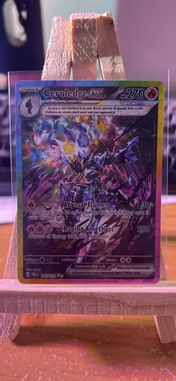 Pokemon TCG Prismatic Evolutions Ceruledge EX #147/131 Special Illustration Rare - Image 1
