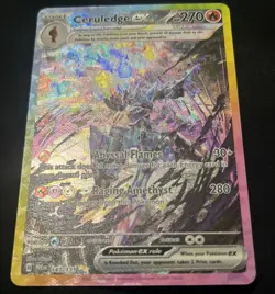 Pokemon TCG Ceruledge EX 147/131 Prismatic Evolutions Special Illustration - Image 5