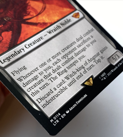 MTG Witch-king of Angmar The Lord of the Rings: Tales of Middle-earth 0114 NM - Image 2