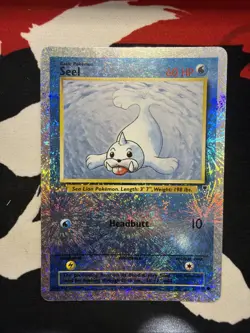 Pokemon TCG Seel Legendary Collection Reverse Holo Card - Image 1