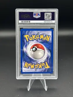 2000 Pokemon Rocket Dark Alakazam 1/82 Team Rocket Holo 1st Edition PSA 8 - Image 2