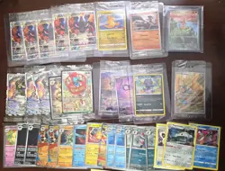 Pokemon 34 promo card lot Sealed Black Star Stamped SWSH SV MEG - Image 1