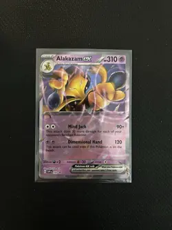 Alakazam EX SVP 050 Promo Card No Star Error - Image 1