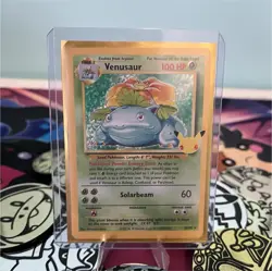 Pokemon Venusaur 15/102 Celebrations Holo Rare Card English TCG - Image 1