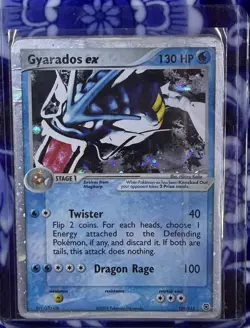 Pokemon TCG Gyarados EX 109/112 From Fire Red Leaf Green - Holo EX Rare Card - Image 1