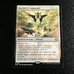 Kozilek's Command Modern Horizons 3 Regular - Image 1