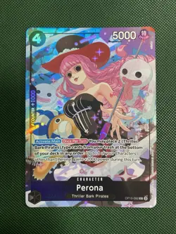 Perona OP10-092 AA One Piece TCG Promo Card Premium Card Best Selection Vol. 4 - Image 1