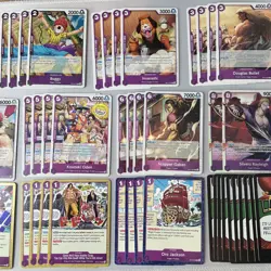 One Piece OP13 - Gol.D.Roger Structure Deck + 10 Roger Don!! - NM/M - 61 Cards - Image 3