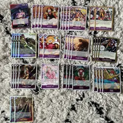 OP13 Gol D Roger Deck Core assorted cards - Image 1
